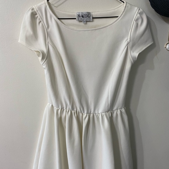 Sabo Skirt Heart Back Dress - White/cream - Picture 6 of 11